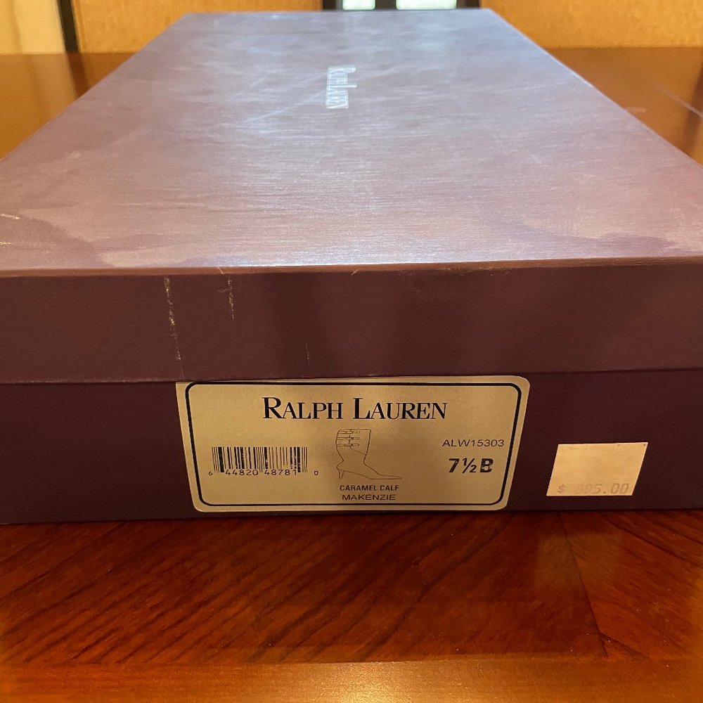 Ralph Lauren MacKenzie Knee High Boots